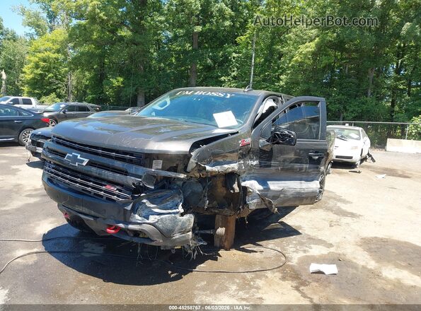 1GCPYFED6MZ277839 2021 CHEVROLET SILVERADO Brown Front left