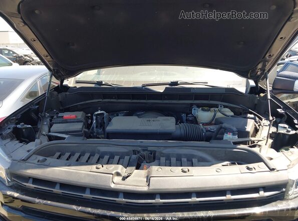 1GCPYFED8MZ208490 2021 CHEVROLET SILVERADO Black Widok z tyłu