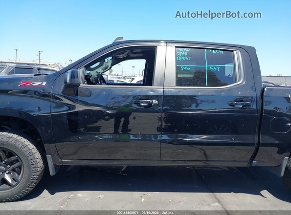 1GCPYFED8MZ208490 2021 CHEVROLET SILVERADO Black Widok wnętrza 360 stopni