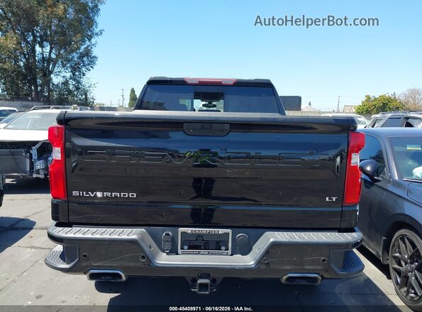 1GCPYFED8MZ208490 2021 CHEVROLET SILVERADO Black 