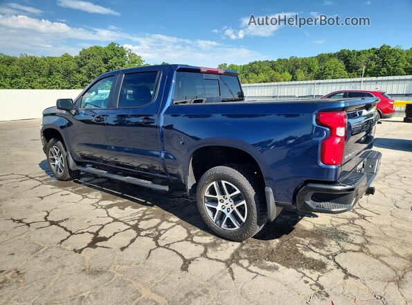 1GCPYFED9LZ345422 2020 CHEVROLET SILVERADO Blue 