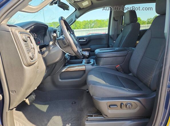 1GCPYFED9LZ345422 2020 CHEVROLET SILVERADO Blue 