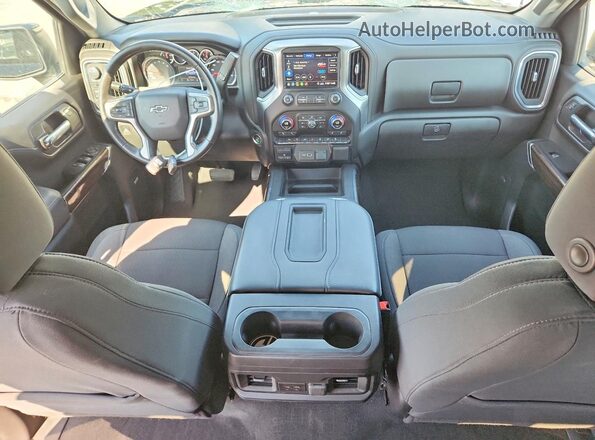 1GCPYFED9LZ345422 2020 CHEVROLET SILVERADO Blue 