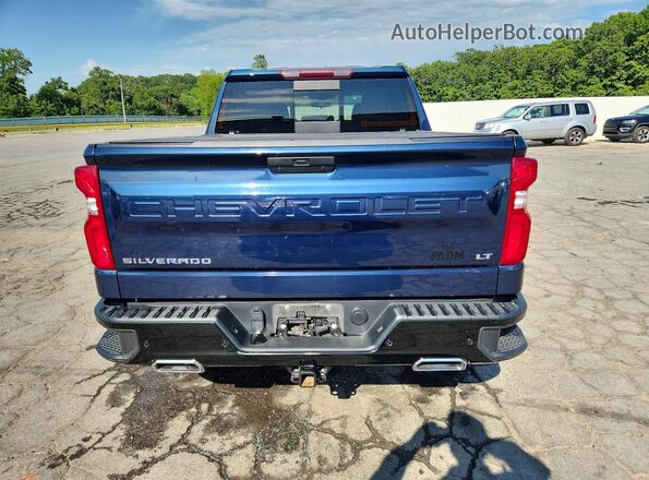 1GCPYFED9LZ345422 2020 CHEVROLET SILVERADO Blue 