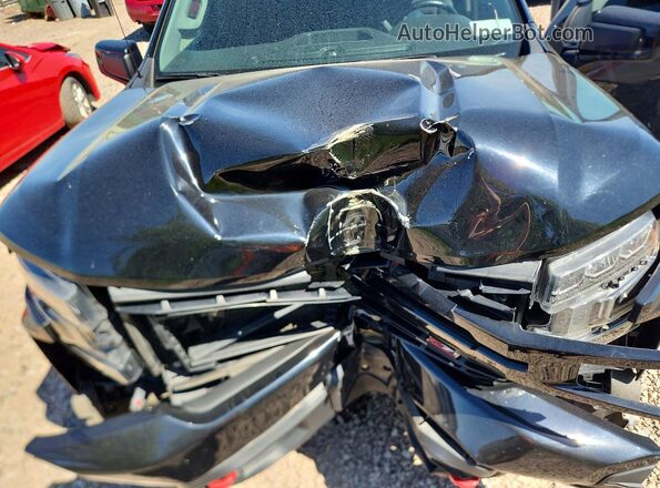 1GCPYFED9MZ205971 2021 CHEVROLET SILVERADO Black უკანა სალონის ხედი