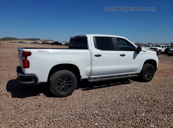 1GCPYFED9NZ178532 2022 CHEVROLET SILVERADO White Tył prawy