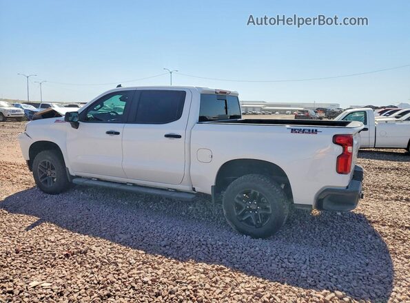 1GCPYFED9NZ178532 2022 CHEVROLET SILVERADO White Tył lewy