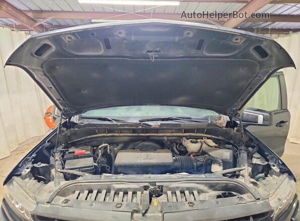 1GCPYFEL0MZ227106 2021 CHEVROLET SILVERADO Gray Vista interior trasera