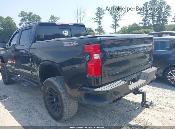 1GCPYFEL2MZ290031 2021 CHEVROLET SILVERADO Black Задня ліва чверть