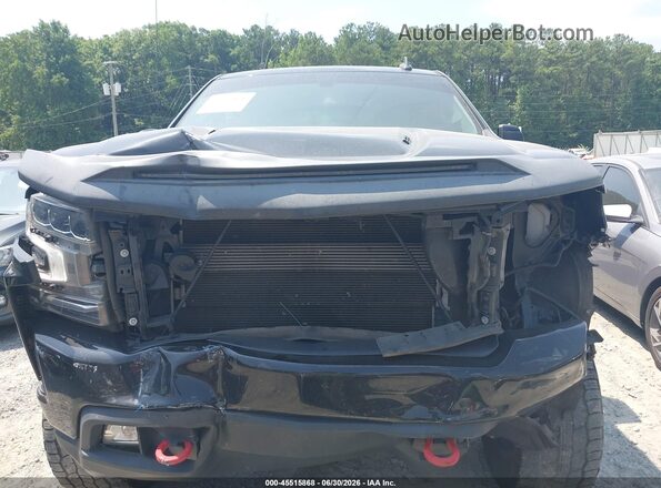 1GCPYFEL2MZ290031 2021 CHEVROLET SILVERADO Black Вид щитка приладів