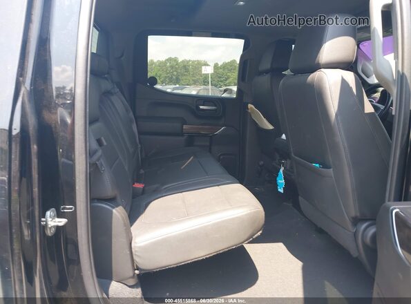 1GCPYFEL2MZ290031 2021 CHEVROLET SILVERADO Black Вид наклейки з VIN-кодом