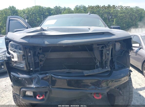 1GCPYFEL2MZ290031 2021 CHEVROLET SILVERADO Black Вид спереду