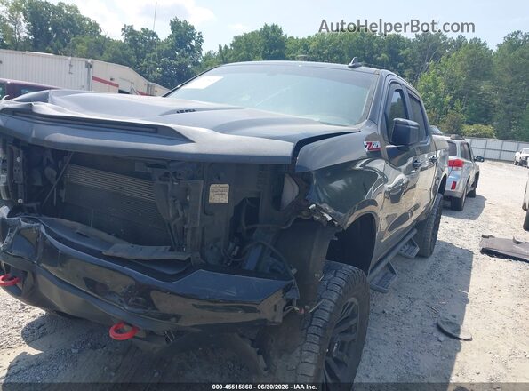 1GCPYFEL2MZ290031 2021 CHEVROLET SILVERADO Black Передня ліва чверть