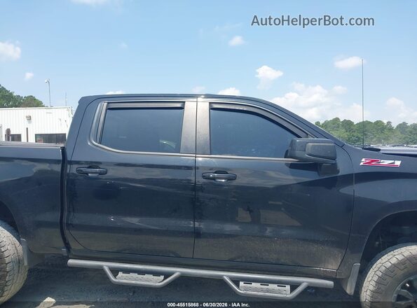 1GCPYFEL2MZ290031 2021 CHEVROLET SILVERADO Black Вид задньої частини салону