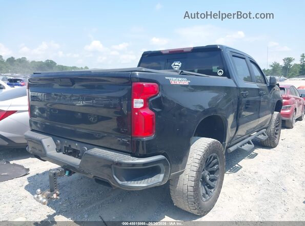 1GCPYFEL2MZ290031 2021 CHEVROLET SILVERADO Black Задня права чверть