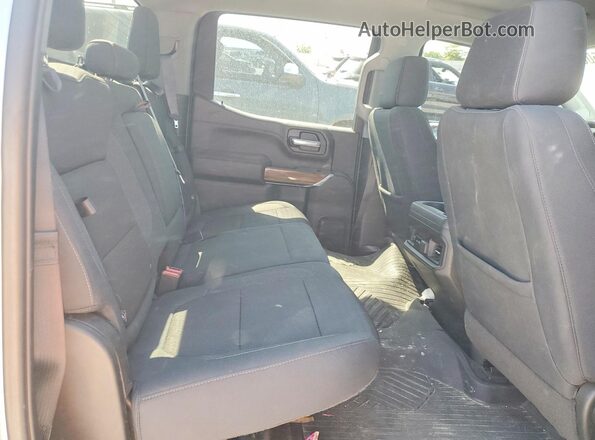 1GCPYFEL4MZ430564 2021 CHEVROLET SILVERADO Gray Widok tylnych siedzeń