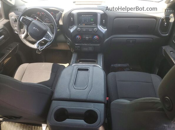 1GCPYFEL4MZ430564 2021 CHEVROLET SILVERADO Gray Widok deski rozdzielczej