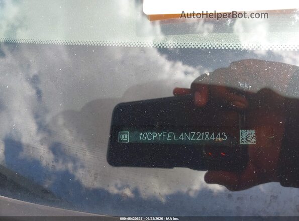 1GCPYFEL4NZ218443 2022 CHEVROLET SILVERADO Gray 