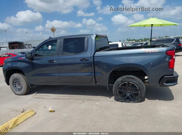 1GCPYFEL4NZ218443 2022 CHEVROLET SILVERADO Gray Vista interior trasera