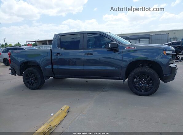 1GCPYFEL4NZ218443 2022 CHEVROLET SILVERADO Gray Vista del cuadro de instrumentos
