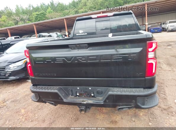 1GCPYFEL7MZ320978 2021 CHEVROLET SILVERADO Черный 