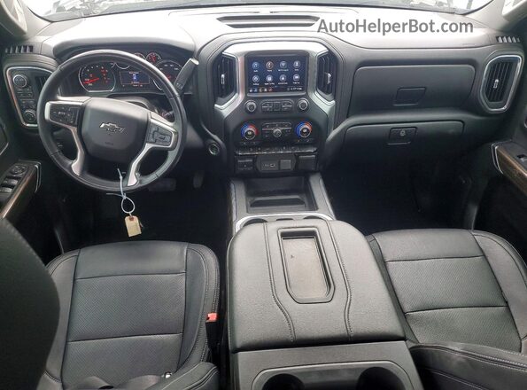 1GCPYFEL9LZ346870 2020 CHEVROLET SILVERADO Silver Vista del salpicadero