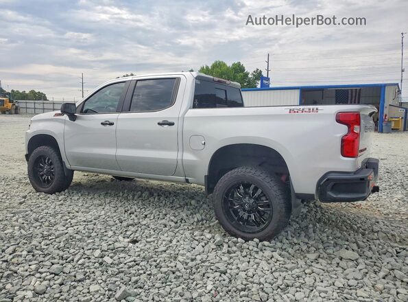 1GCPYFEL9LZ346870 2020 CHEVROLET SILVERADO Silver Trasero izquierdo
