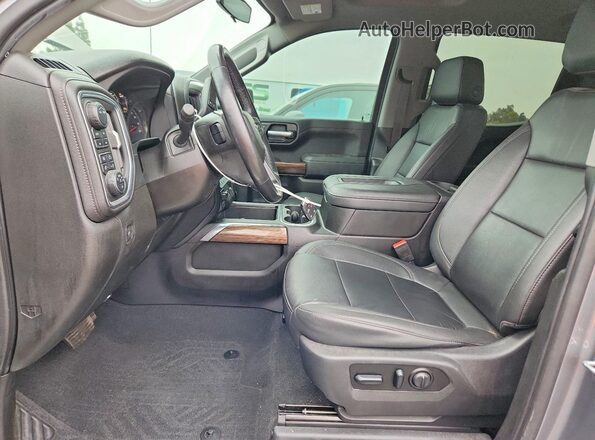 1GCPYFEL9MZ286252 2021 CHEVROLET SILVERADO Gray Vista interior delantera