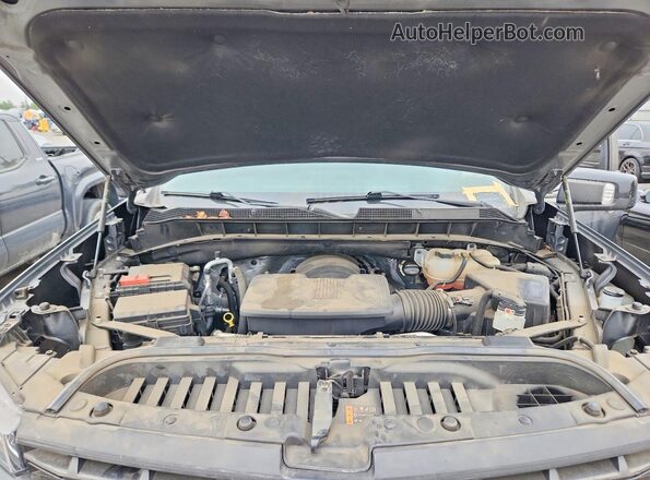 1GCPYFEL9MZ286252 2021 CHEVROLET SILVERADO Gray Vista interior trasera