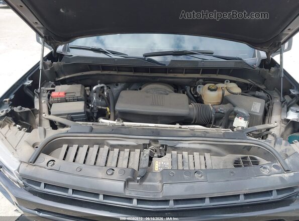 1GCPYFEL9MZ362231 2021 CHEVROLET SILVERADO Черный Вид сзади