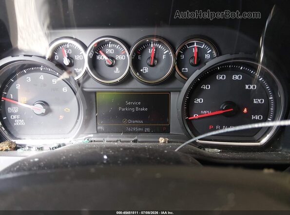 1GCPYFELXLZ298067 2020 CHEVROLET SILVERADO Black Widok tylnych siedzeń