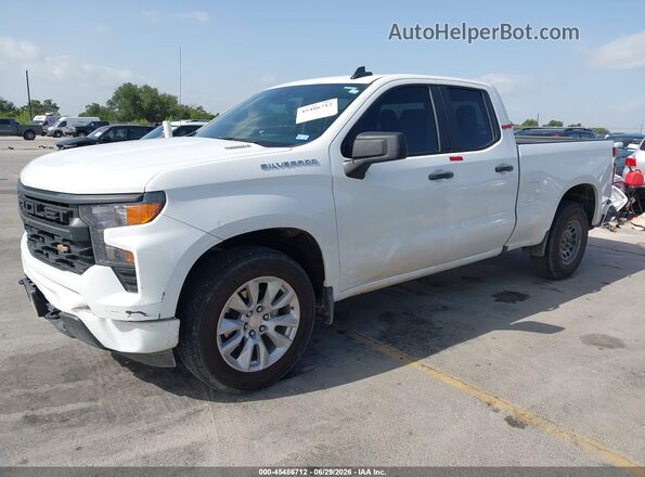 1GCRABEK0RZ392433 2024 CHEVROLET SILVERADO White Front left