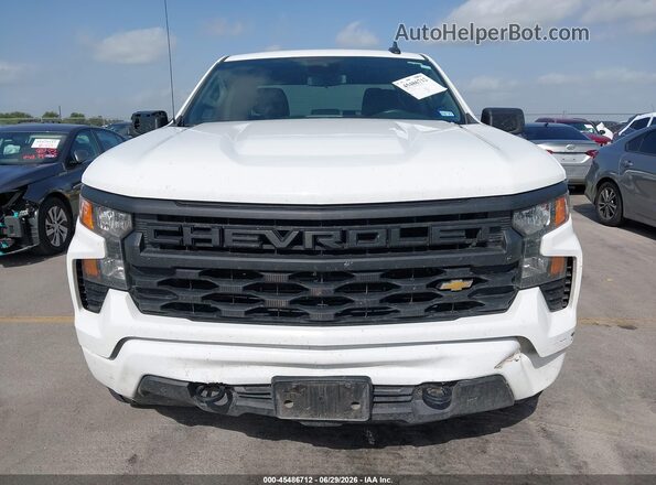 1GCRABEK0RZ392433 2024 CHEVROLET SILVERADO White Rear interior view