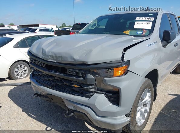 1GCRABEK1RZ152811 2024 CHEVROLET SILVERADO Gray წინა ხედი