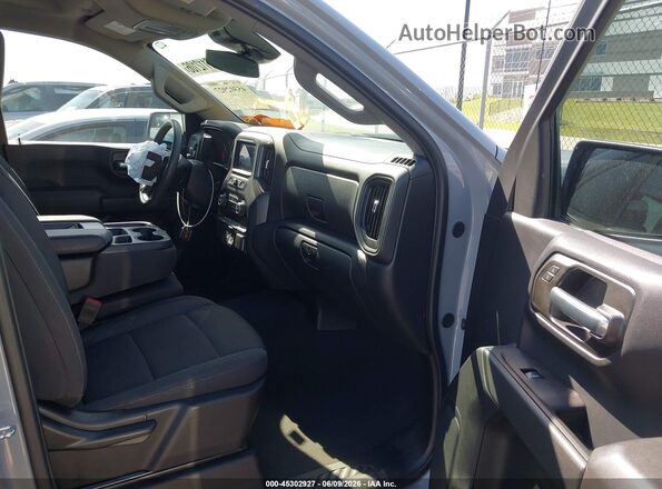 1GCRABEK1RZ152811 2024 CHEVROLET SILVERADO Gray წინა სალონის ხედი