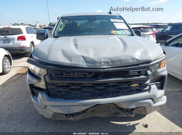 1GCRABEK1RZ152811 2024 CHEVROLET SILVERADO Gray ხელსაწყოთა პანელის ხედი
