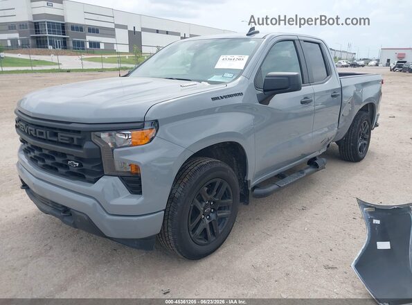 1GCRABEK6RZ352003 2024 CHEVROLET SILVERADO Gray Przód lewy