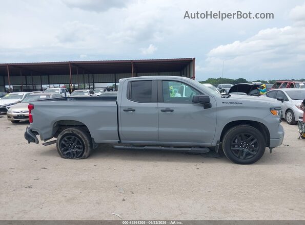 1GCRABEK6RZ352003 2024 CHEVROLET SILVERADO Gray Widok wnętrza z tyłu