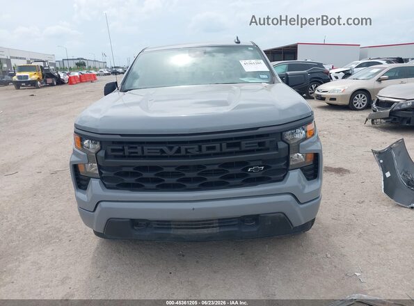 1GCRABEK6RZ352003 2024 CHEVROLET SILVERADO Gray Widok zestawu wskaźników