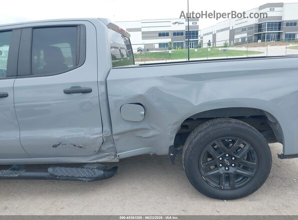 1GCRABEK6RZ352003 2024 CHEVROLET SILVERADO Gray Widok z przodu