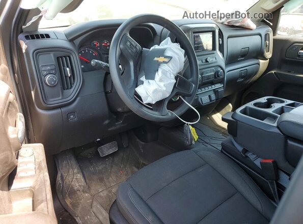 1GCRABEK8TZ173310 2026 CHEVROLET SILVERADO Gray წინა პანელის ხედი