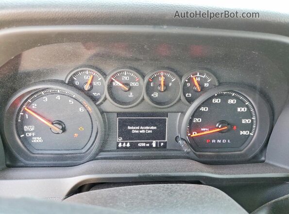 1GCRABEK8TZ173310 2026 CHEVROLET SILVERADO Gray ხელსაწყოთა პანელის ხედი