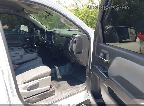 1GCRCNEC0HZ222043 2017 CHEVROLET SILVERADO White Սալոնի դիմացի տեսք