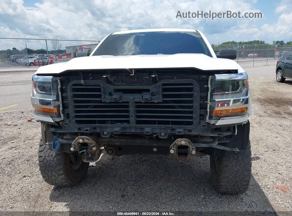 1GCRCNEC0HZ222043 2017 CHEVROLET SILVERADO White Առջևի վահանակի տեսք