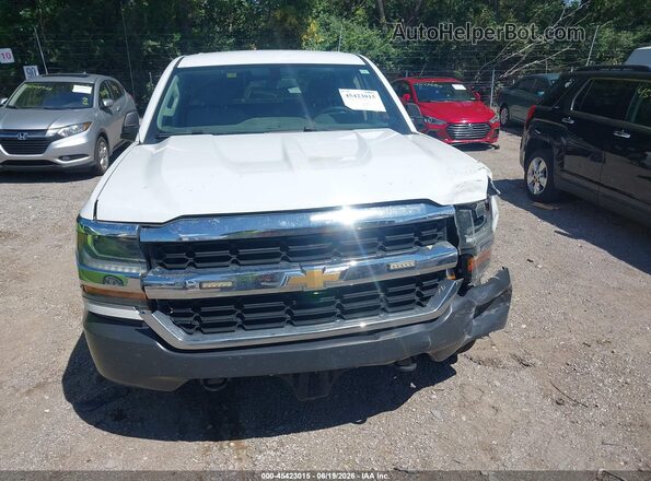1GCRCNEC0HZ338570 2017 CHEVROLET SILVERADO White Vista del cuadro de instrumentos
