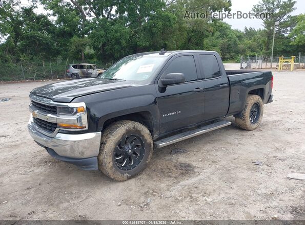 1GCRCNEC0JZ366066 2018 CHEVROLET SILVERADO Black წინა მარცხენა ხედი სამი მეოთხედიდან