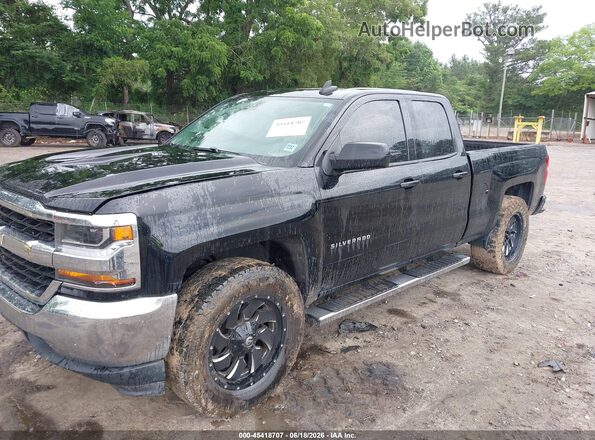 1GCRCNEC0JZ366066 2018 CHEVROLET SILVERADO Black წინა ხედი