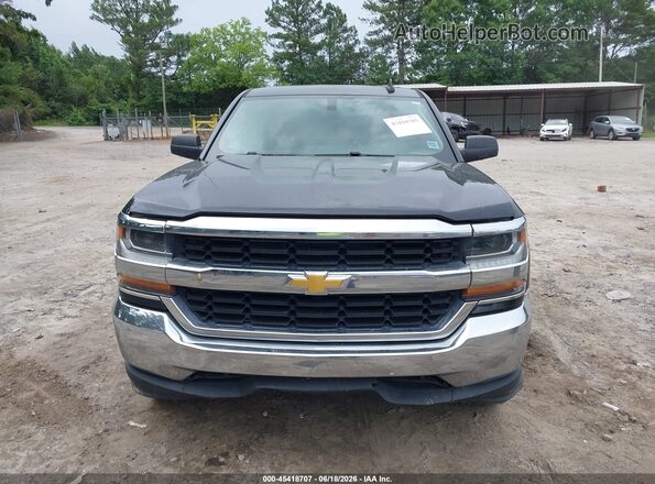 1GCRCNEC0JZ366066 2018 CHEVROLET SILVERADO Black წინა პანელის ხედი