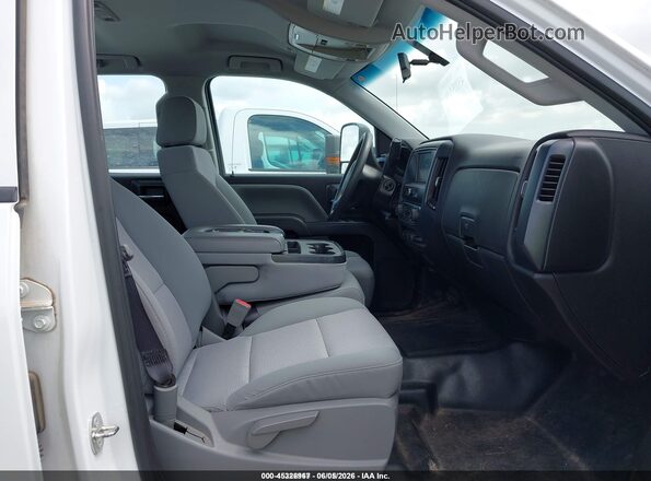 1GCRCNEC1HZ153475 2017 CHEVROLET SILVERADO White Вид салону спереду