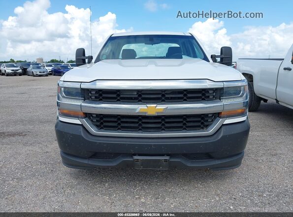 1GCRCNEC1HZ153475 2017 CHEVROLET SILVERADO White Вид щитка приладів